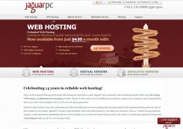 Web Hosting I VPS Hosting I Reseller Web Hosting I Dedicated Servers - JaguarPC