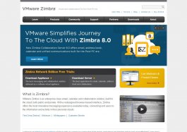 Zimbra offers Open Source email server software and shared calendar for Linux and the Mac