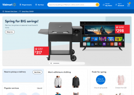 Walmart.com homepage screenshot