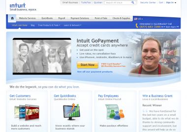 Intuit Small Business - Accounting Software, Pay by Mobile, Free Website Builder