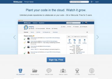 Free source code hosting for Git and Mercurial by Bitbucket