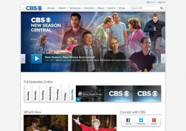 CBS TV Network Primetime, Daytime, Late Night and Classic Television Shows