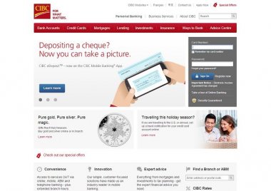 Personal Banking & Financial Services from Canadian Imperial Bank of Commerce (CIBC)