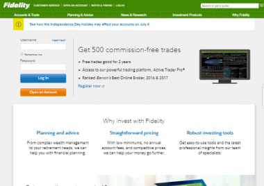 Fidelity Investments - Retirement, Funds, and Online Trading