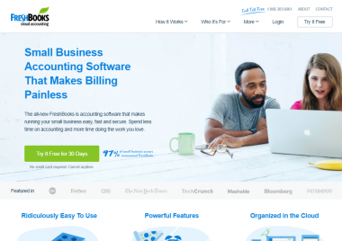 Small Business Cloud Accounting Software Free Trial - FreshBooks