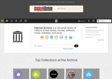 Internet Archive: Digital Library of Free Books, Movies, Music & Wayback Machine