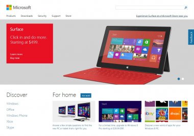 Microsoft Home Page I Devices and Services