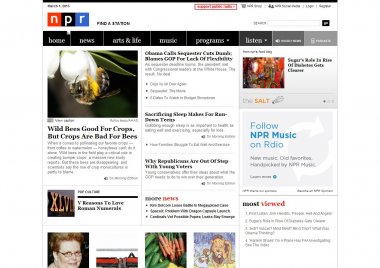 NPR : National Public Radio : News & Analysis, World, US, Music & Arts