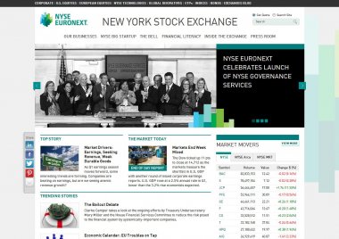 Home I New York Stock Exchange
