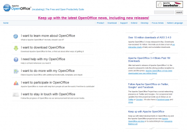 Apache OpenOffice - The Free and Open Productivity Suite