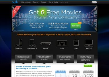 VUDU - Rent, buy & watch HD movies and TV shows on-demand