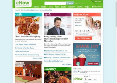 eHow - How to Videos, Articles & More - Discover the expert in you.