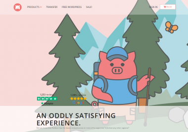 porkbun.com homepage screenshot
