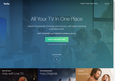 Hulu.com screenshot
