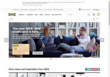 IKEA.com screenshot