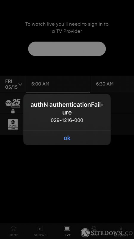 em client authentication failed