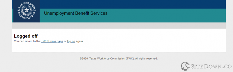 Login Logoff Loop Texas Workforce Commission Site Down Report