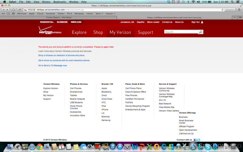 view documents on my business verizon account